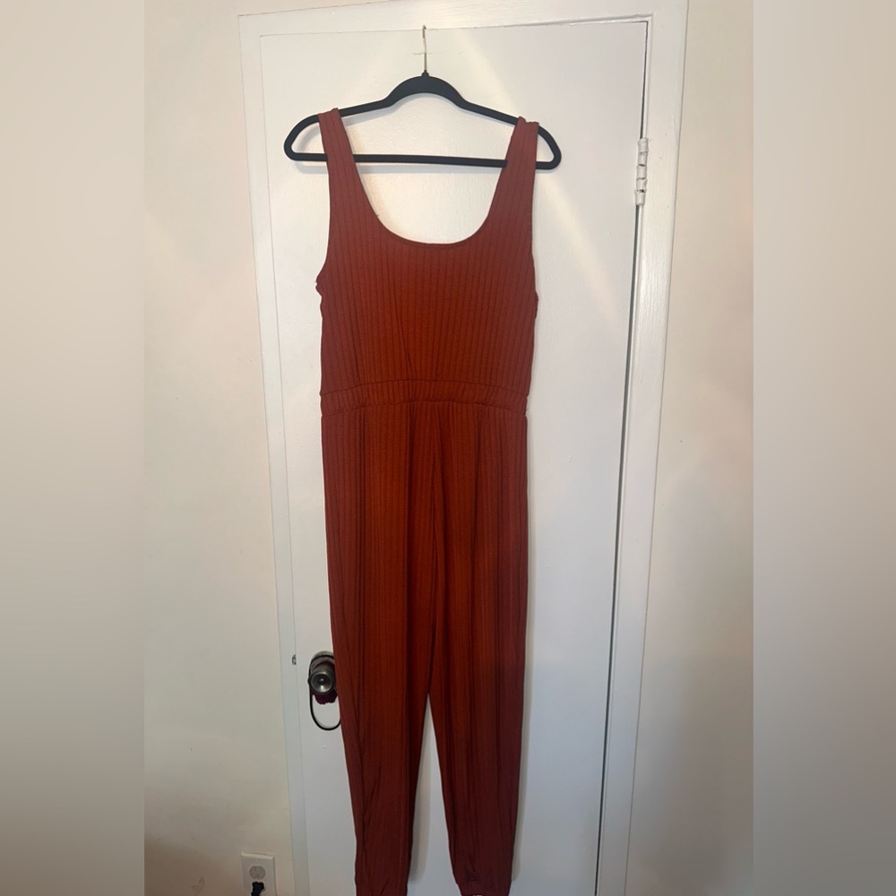 Women's Rust Jumpsuit